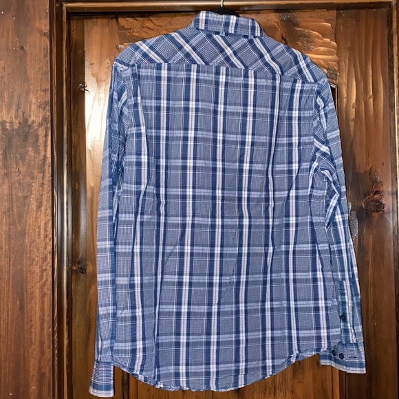 Eddie Bauer Plaid Long Sleeve Button Down Shirt - Picture 5 of 7